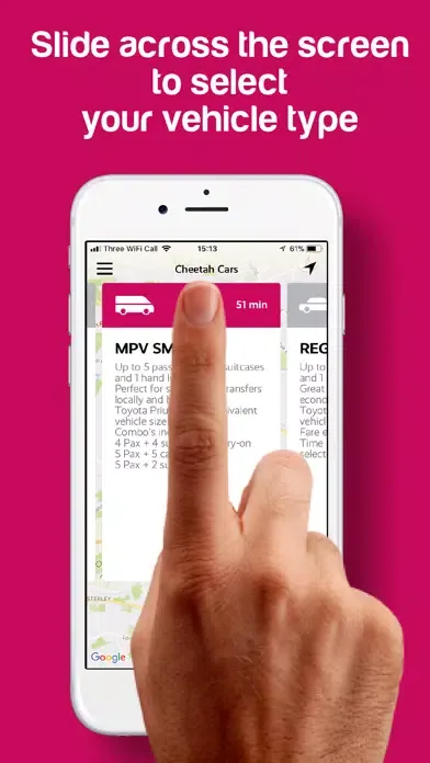 Cheetah Cars - London Minicabs Ekran Görüntüleri