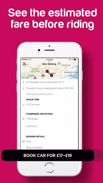 Cheetah Cars - London Minicabs Ekran Görüntüleri