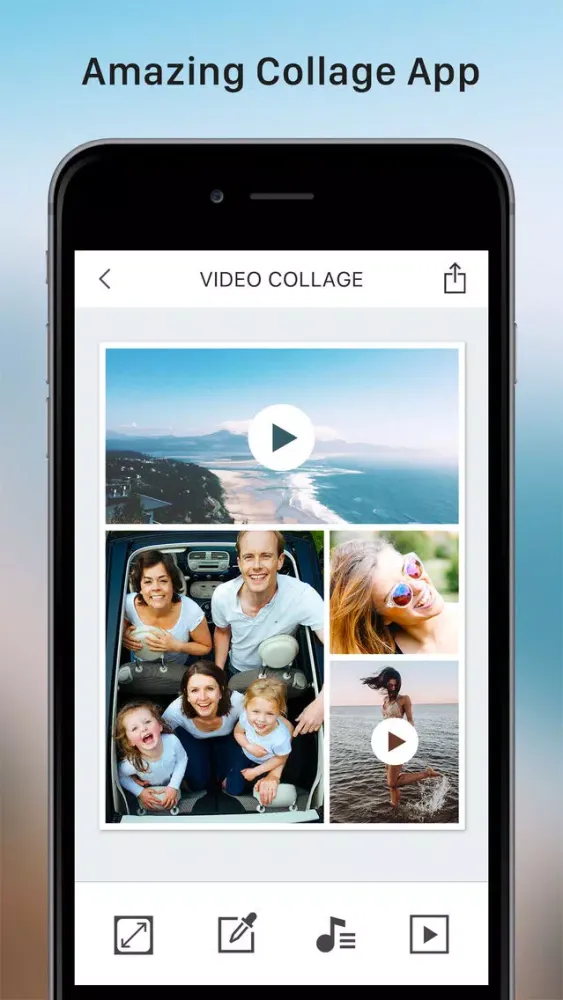 Video Collage and Photo Grid سکرین شاٹس