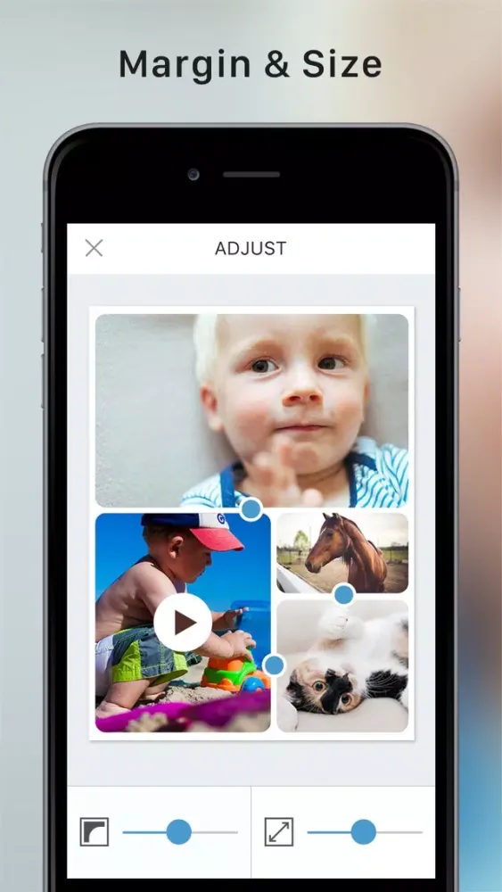 Video Collage and Photo Grid سکرین شاٹس