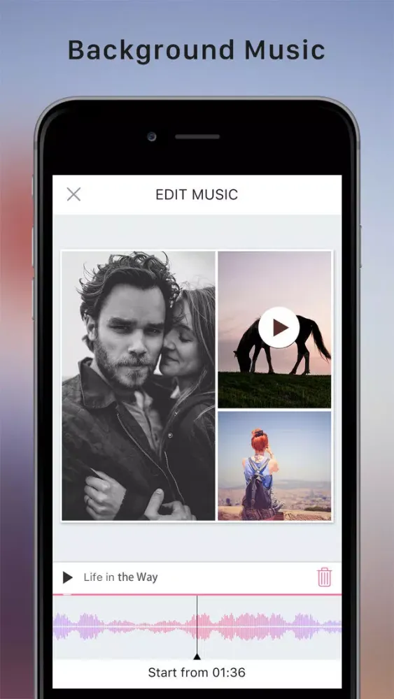 Video Collage and Photo Grid سکرین شاٹس