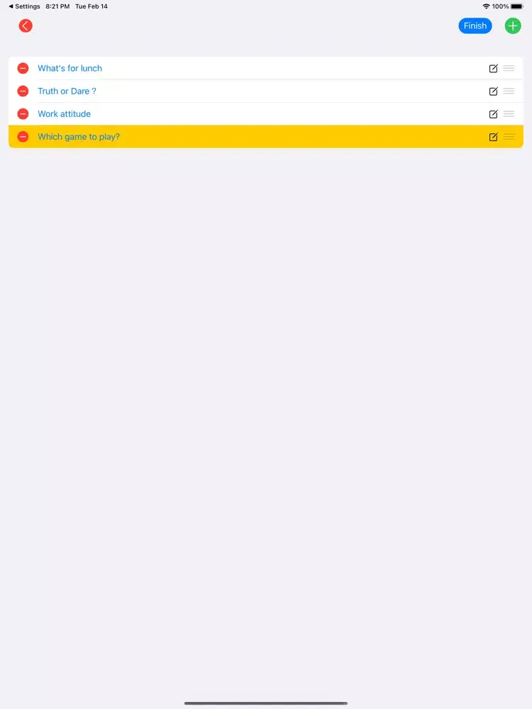 EasyChoice - Happy to choose. iPad  স্ক্রিনশট