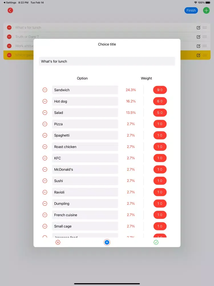 EasyChoice - Happy to choose. iPad  স্ক্রিনশট