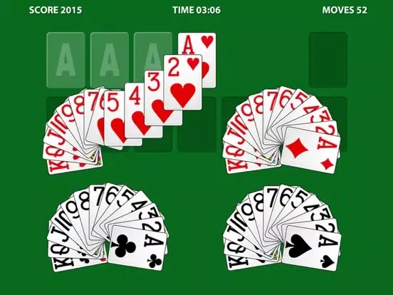 Tangkapan skrin *Solitaire++ iPad 