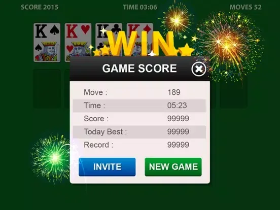 Tangkapan skrin *Solitaire++ iPad 
