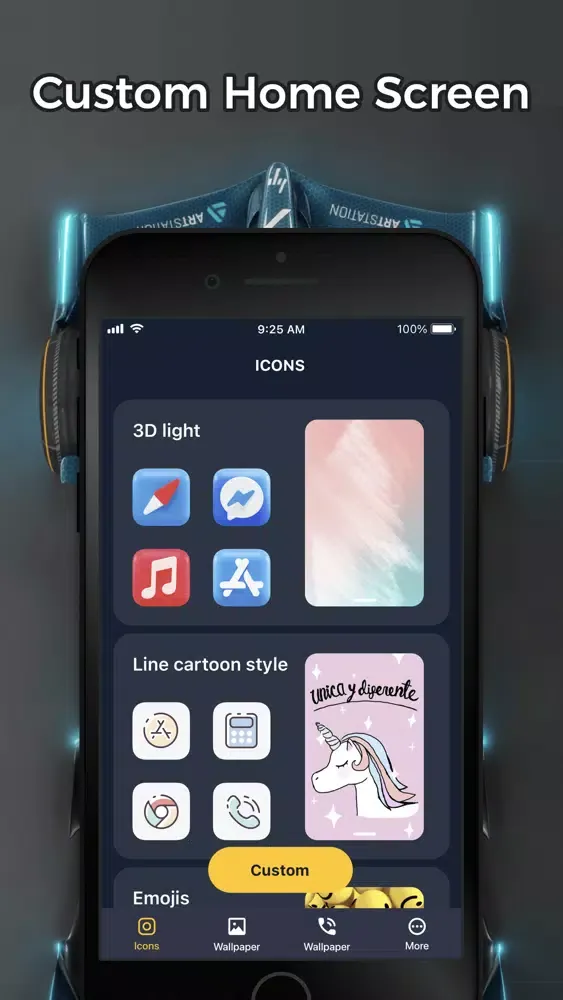 ComicTok-video wallpaper theme سکرین شاٹس