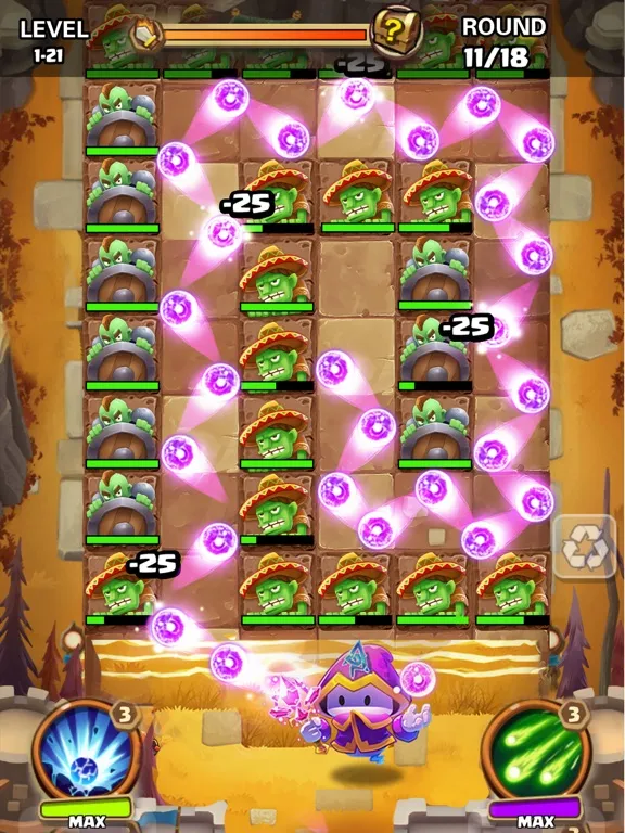 Capturas de pantalla de Magic vs Monster iPad 