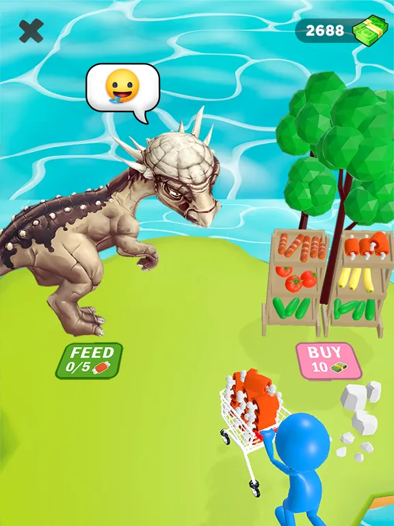 ภาพหน้าจอของ Magic Hands: Dinosaur Rescue iPad 