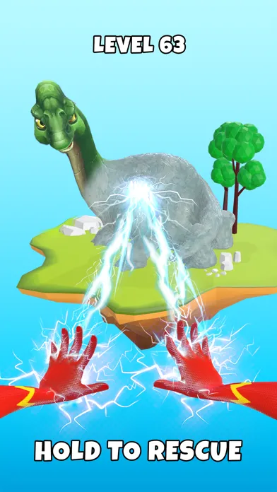 ภาพหน้าจอของ Magic Hands: Dinosaur Rescue