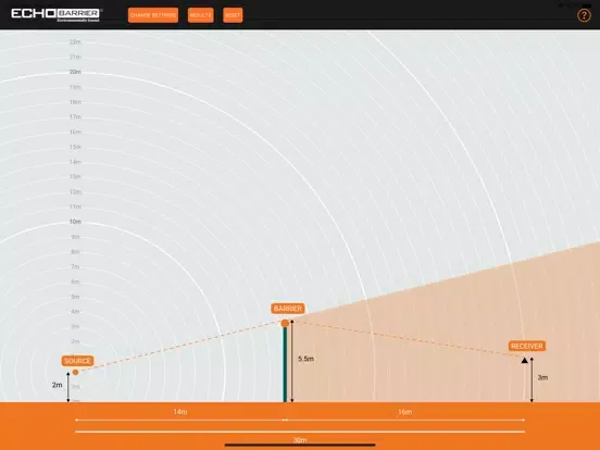 تصاویر Barrier Calculation Tool iPad