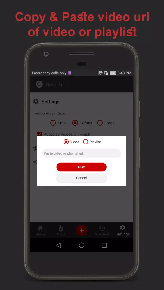 PopupTube Screenshots