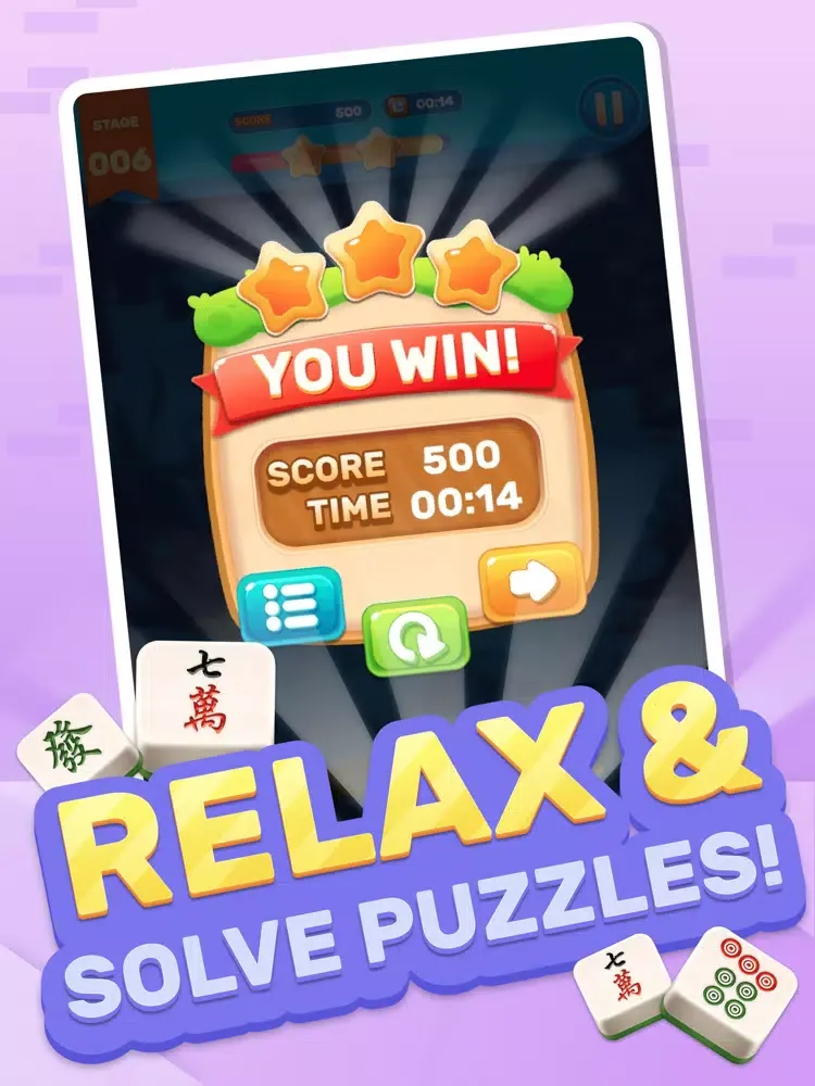 صور Mahjong Matching Tiles iPad 
