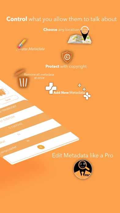Capturas de tela do MetaSniffer Pro - EXIF & MORE