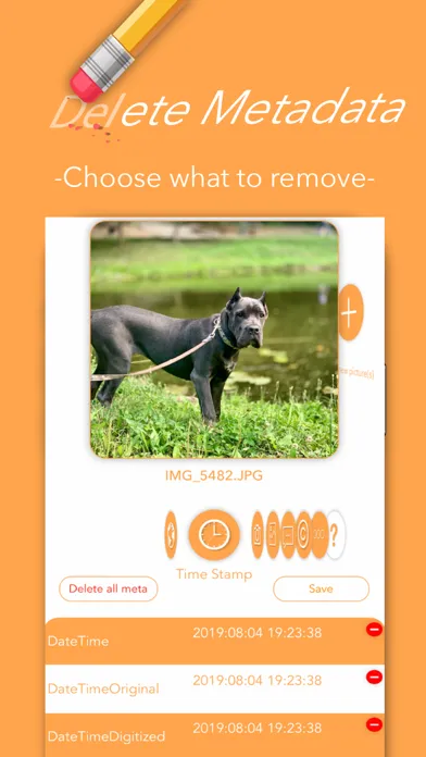 Capturas de tela do MetaSniffer Pro - EXIF & MORE