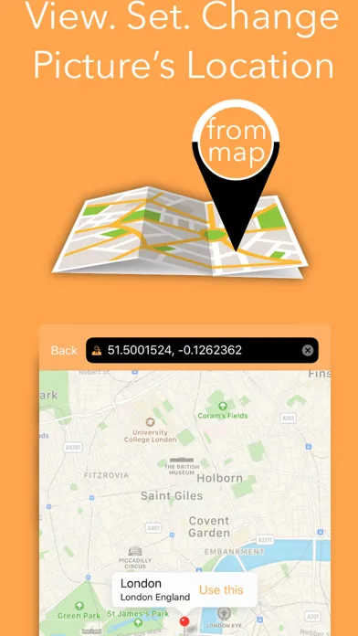 Capturas de tela do MetaSniffer Pro - EXIF & MORE