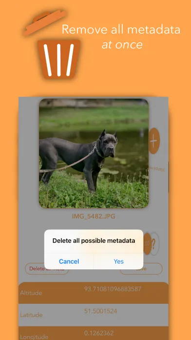 Capturas de tela do MetaSniffer Pro - EXIF & MORE