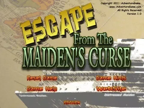 Zrzuty ekranu Escape from the Maiden's Curse iPad 