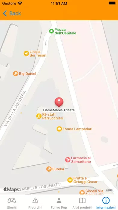 GameMania Trieste سکرین شاٹس