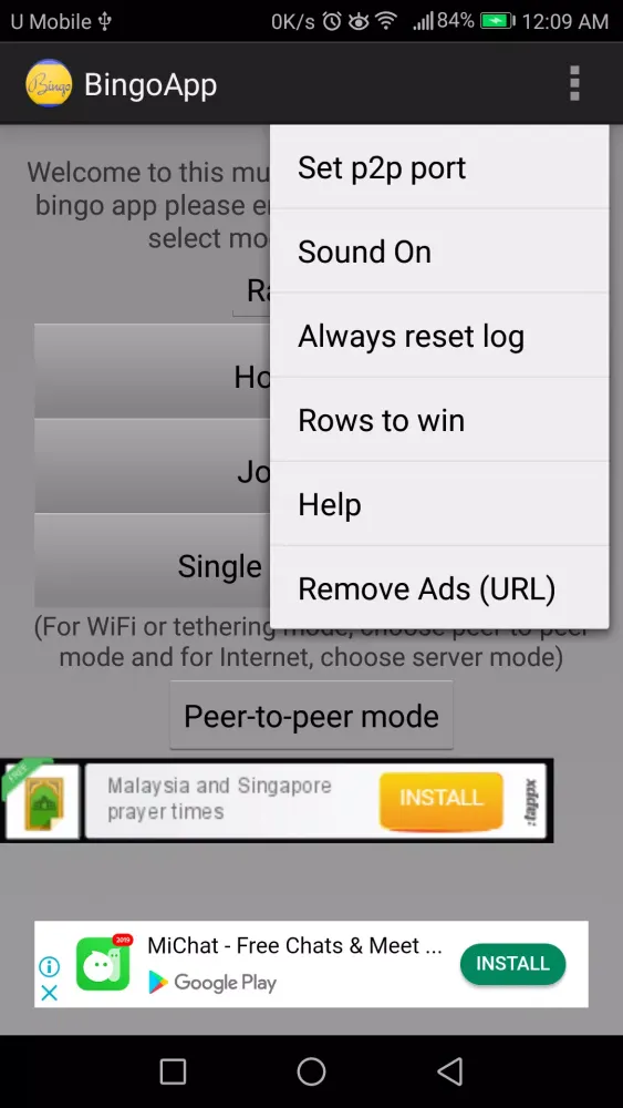 Zrzuty ekranu Bingo App