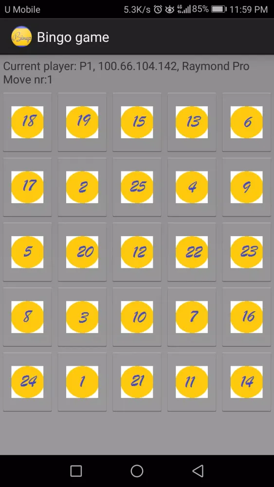 Zrzuty ekranu Bingo App