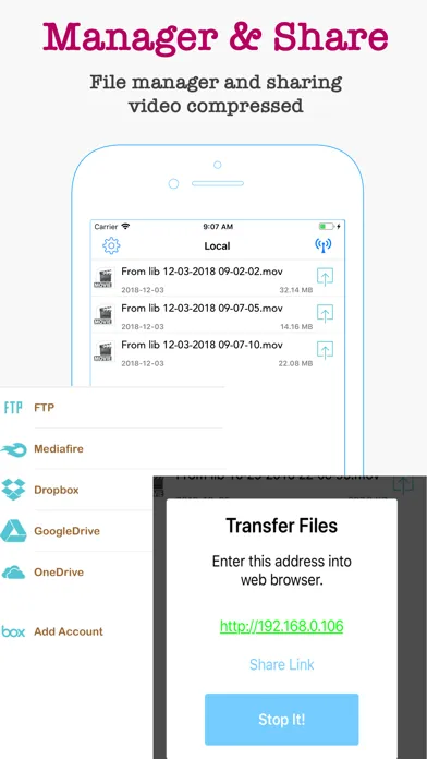 iCompressor: Shrink Clip Size应用截图