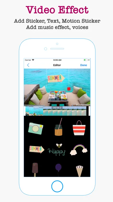 iCompressor: Shrink Clip Size应用截图