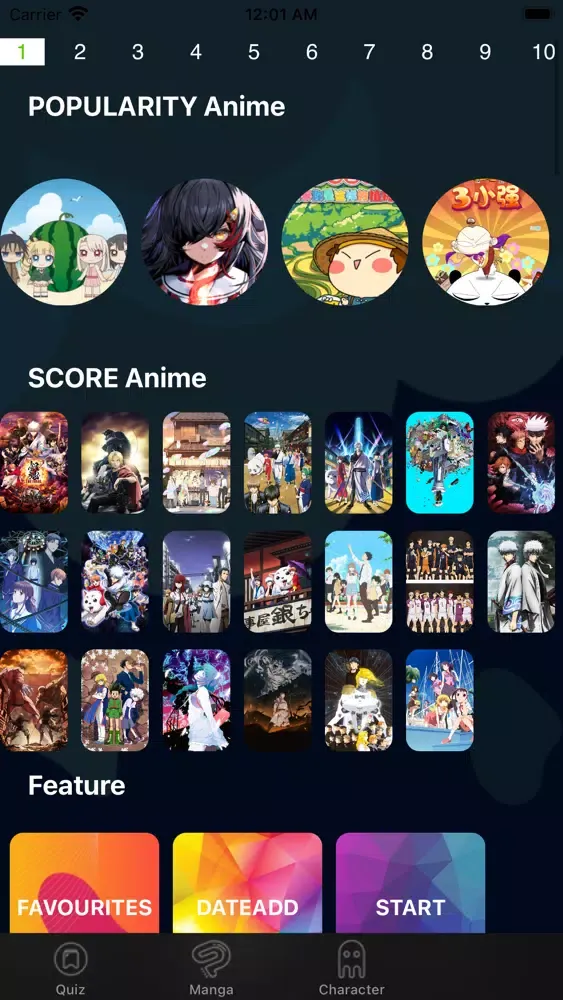 Katsu Anime Manga Orion Quiz應用截圖