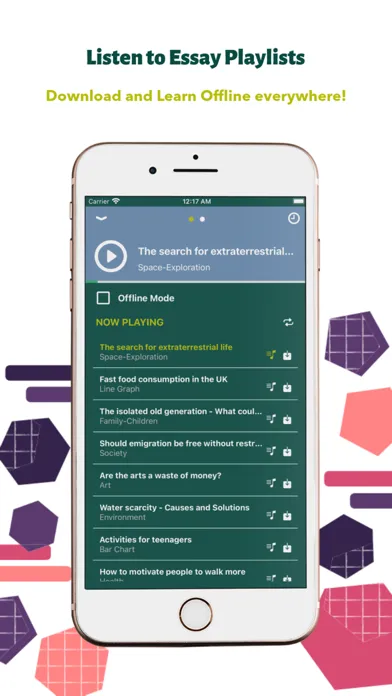 Screenshot di Essay King - IELTS Writing