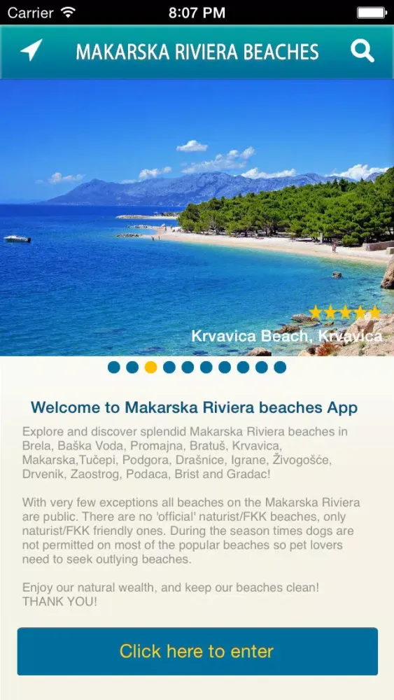 تصاویر Makarska Riviera Beaches