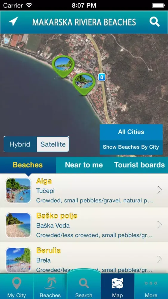 تصاویر Makarska Riviera Beaches