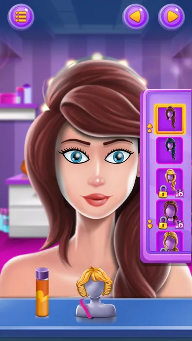 Tangkapan skrin Makeup Game Beauty