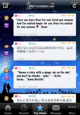 Zrzuty ekranu Make Constellation Love Free