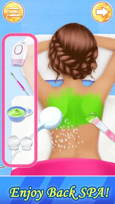 Captures d'écran de Makeover Games: Salon Makeup
