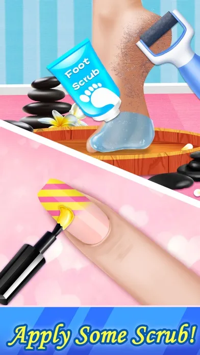 Captures d'écran de Makeover Games: Salon Makeup