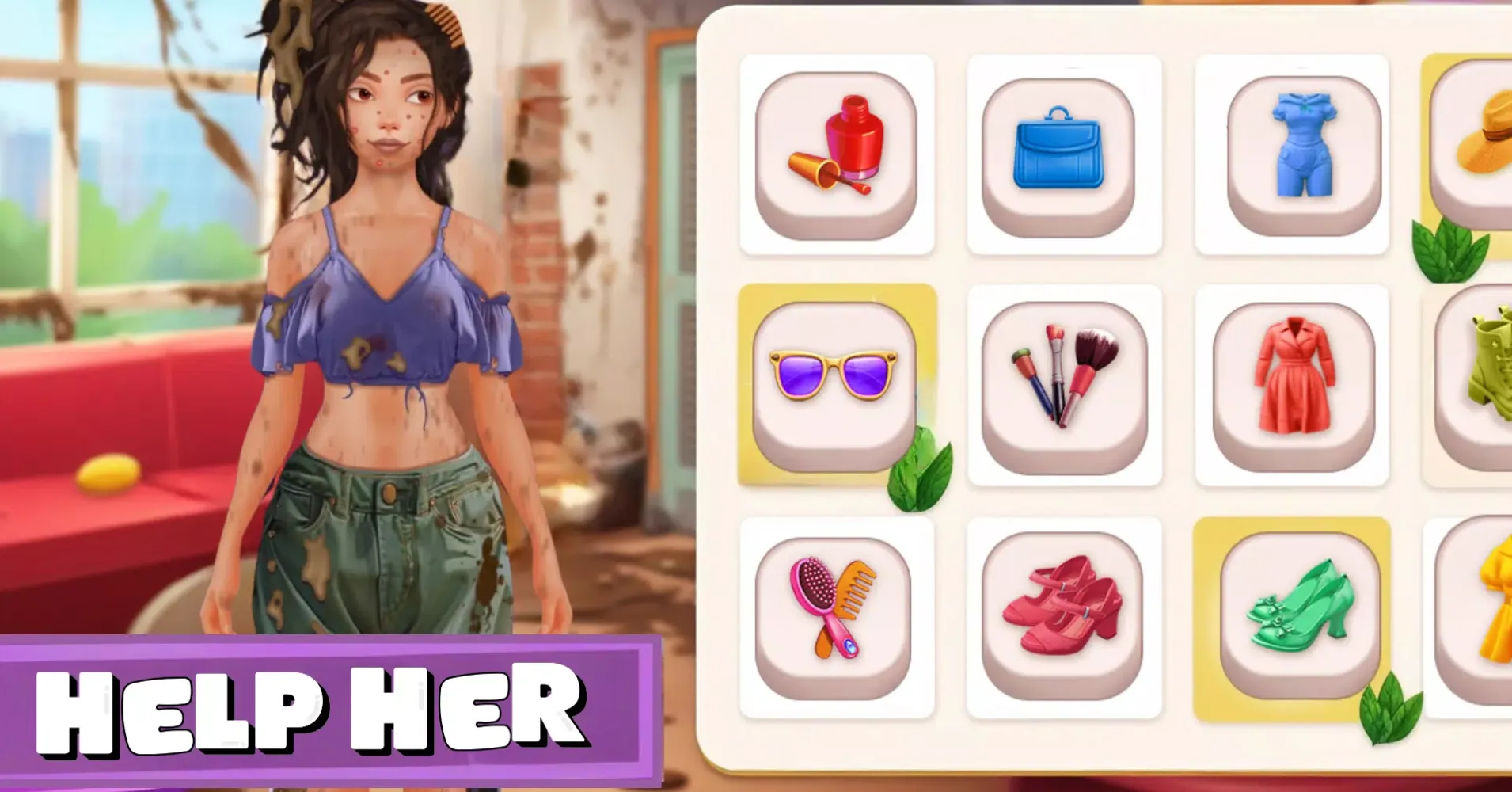 Makeover Magic -Match 3 Puzzle Ekran Görüntüleri
