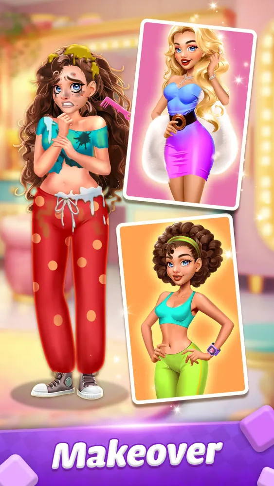Makeover Triple Match 3D Screenshots