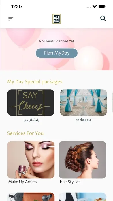 ภาพหน้าจอของ MyDay Kuwait