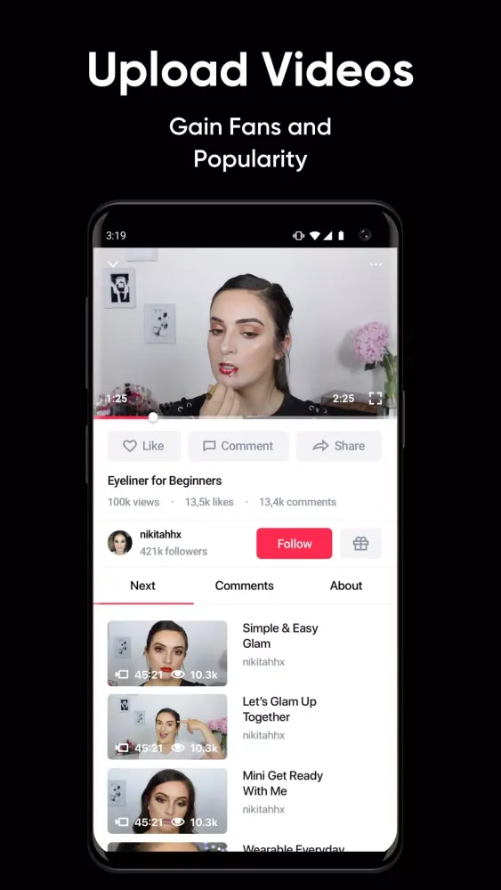 Tangkapan layar Fabulive
