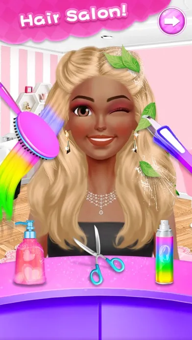 Zrzuty ekranu Salon Games: Spa Makeup Games