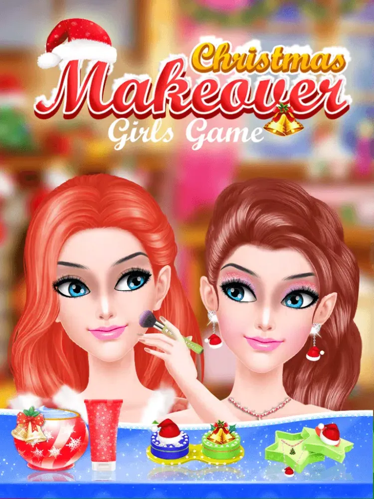 Christmas Girl Makeup & Makeover スクリーンショット