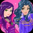Fashion girls with descendants