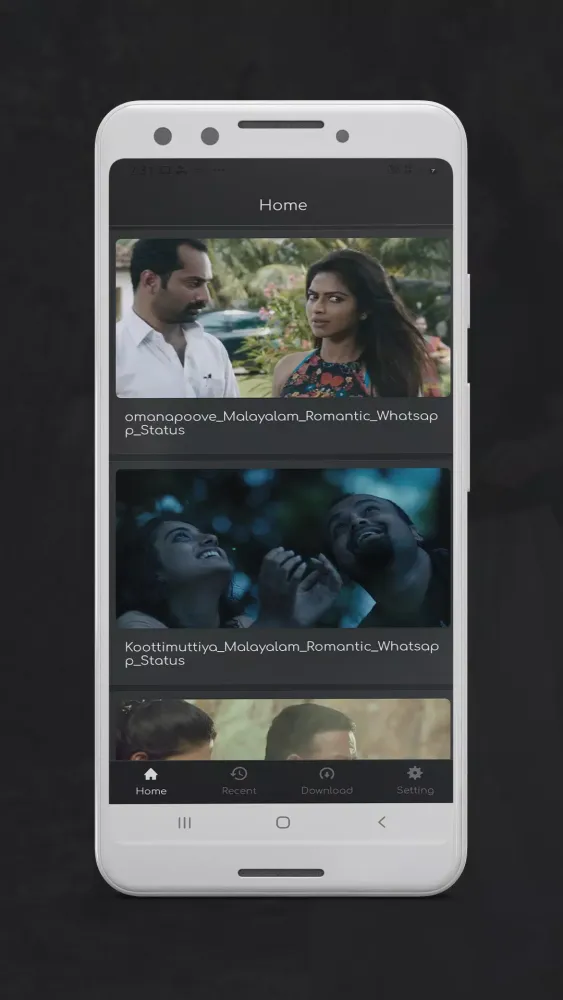 Captures d'écran de Malayalam Video Status
