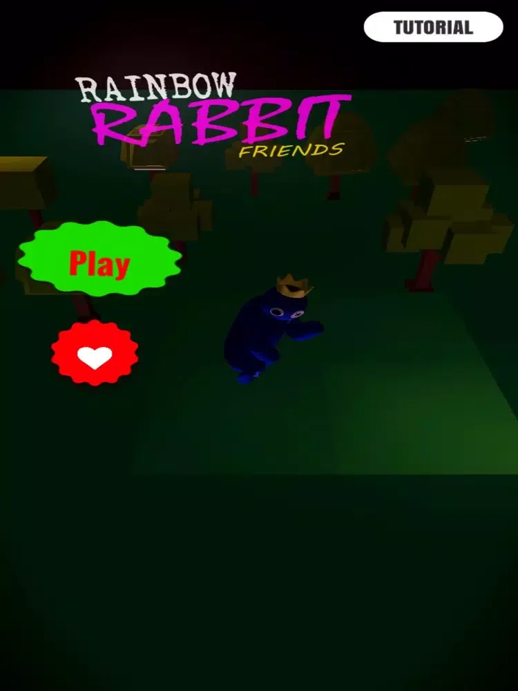 Rainbow Rabbit Friends Game iPad  스크린샷