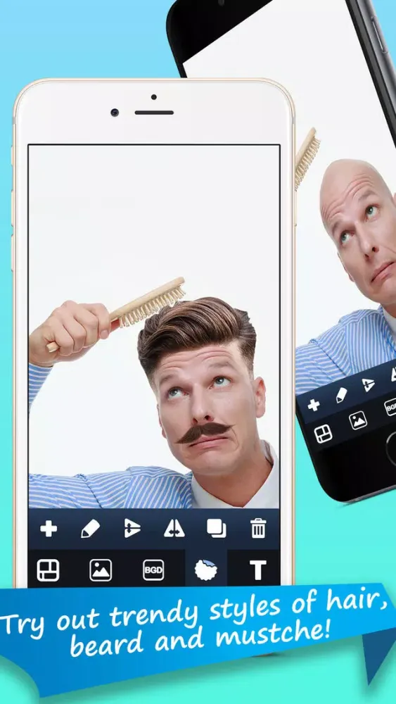 Man Hairstyle and Beard Salon应用截图
