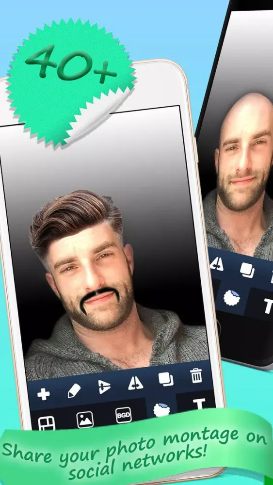 Man Hairstyle and Beard Salon应用截图