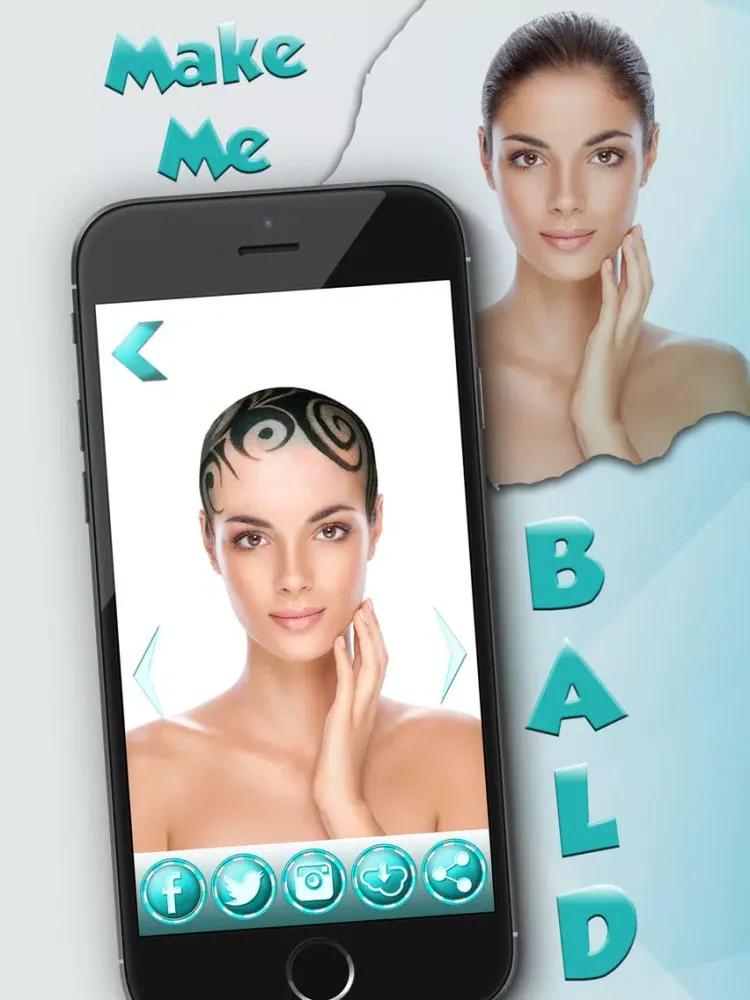 Baldify Me: Funny Photo Editor iPad  Ekran Görüntüleri