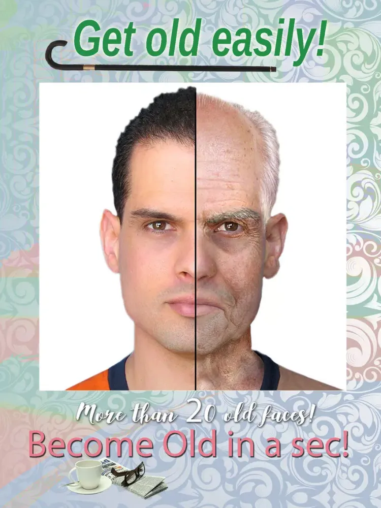 Make Me Old Funny Photo Booth iPad  スクリーンショット