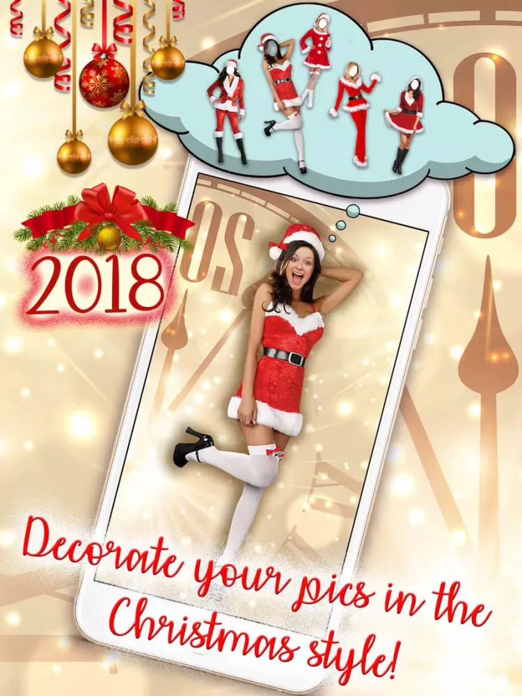 Zrzuty ekranu Santa Claus Christmas Dress Up iPad 