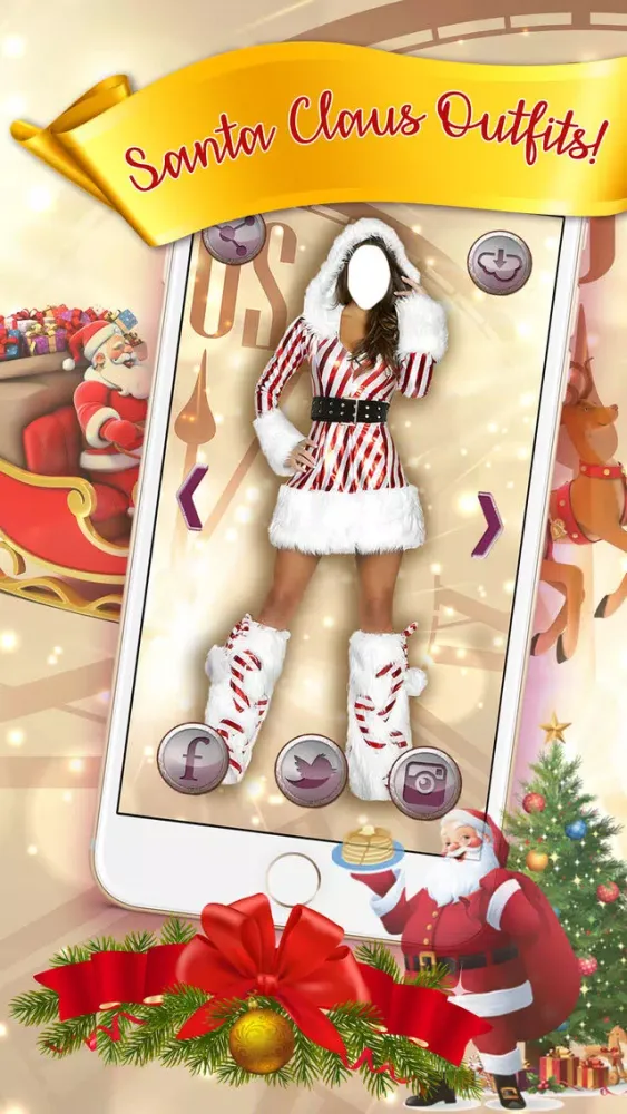 Zrzuty ekranu Santa Claus Christmas Dress Up
