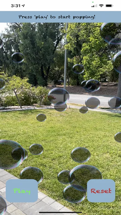 Ảnh chụp màn hình của Floating Point Bubbles AR